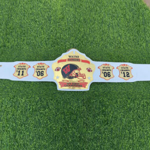 Wayne Pioneers Custom Football Championship Title Belt