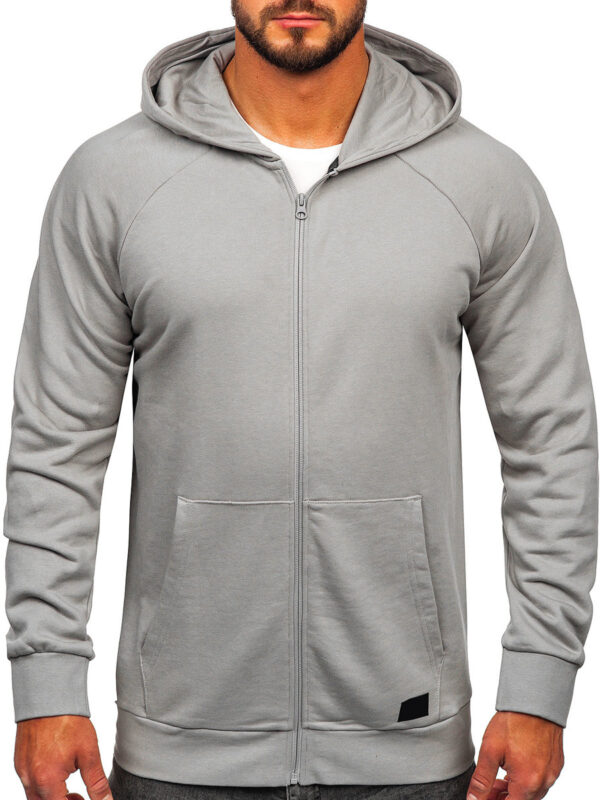 Men’s Organic Cotton Zip Hoodie