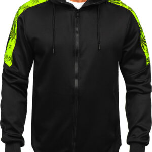 Men’s Printed Zipped Hoodie