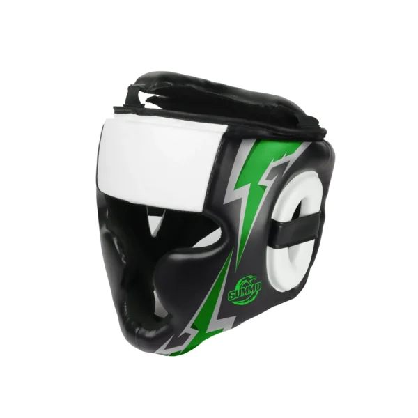 Green Training Boxing Head Guard