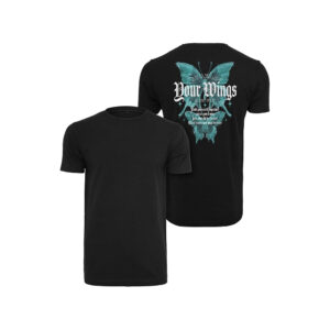 250 GSM black T-shirt