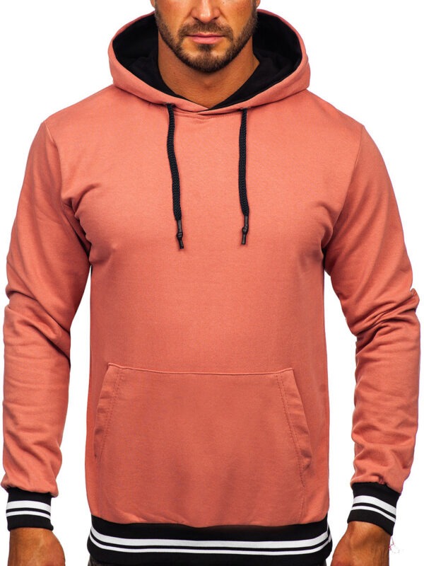 Men’s Hoodie Salmon