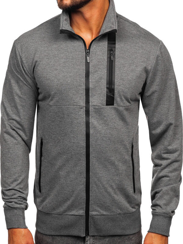 Men’s Zip Stand Up Sweatshirt