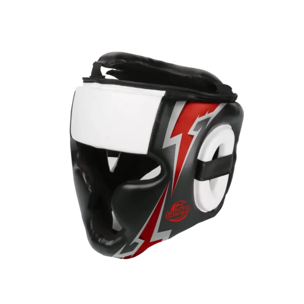 Red Training Boxing Head Guard