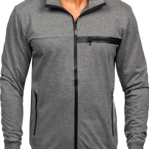 Men’s Zip Stand Up Sweatshirt