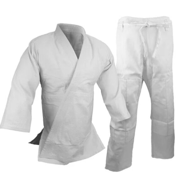 Judo Uniform, Single Weave, White