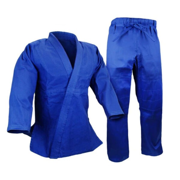 Judo Uniform, Single Weave, Blue